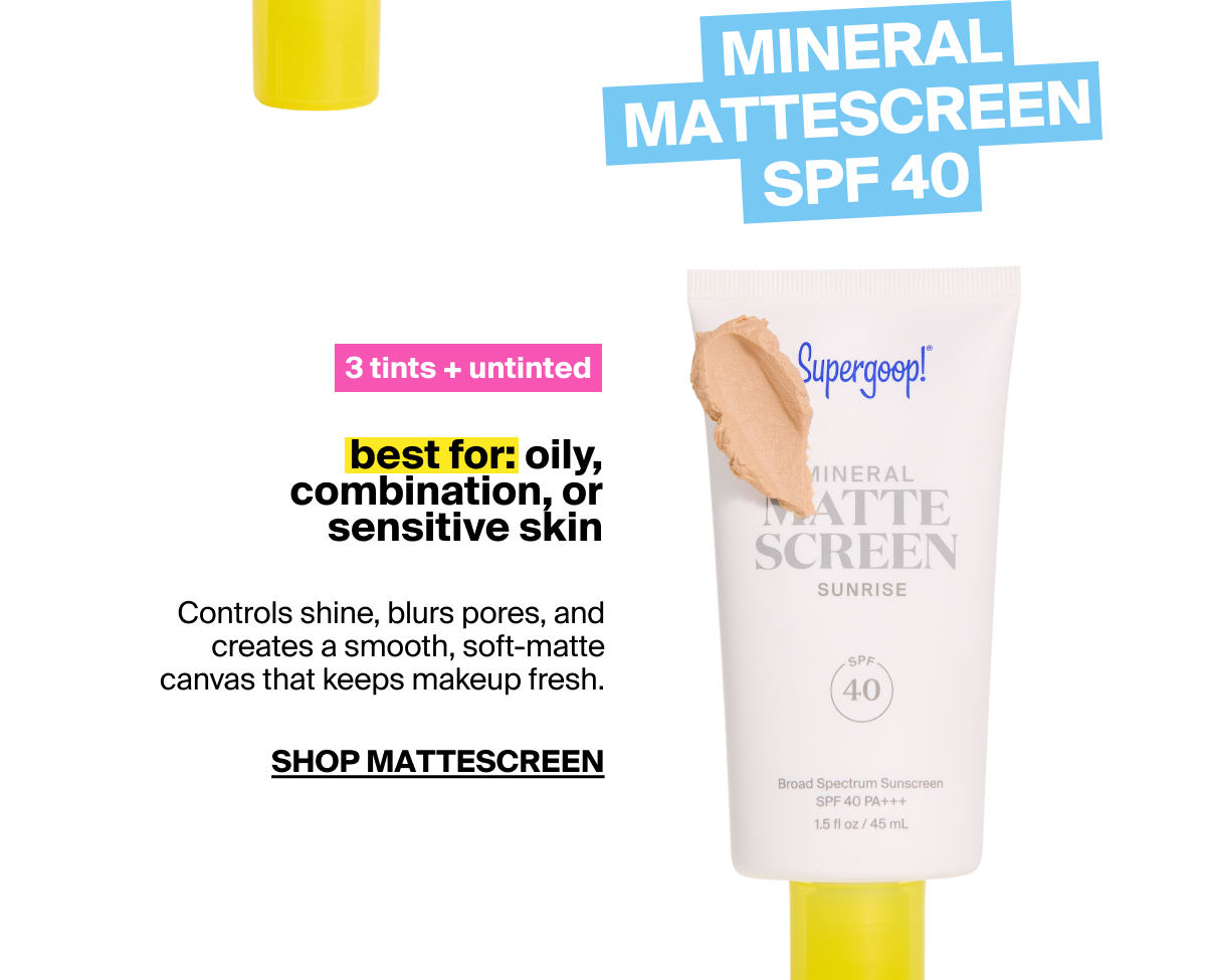 Mattescreen SPF 40