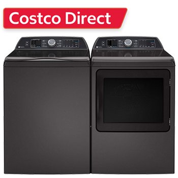 Select GE & Profile Top Load, Front Load and All-in-One Laundry
