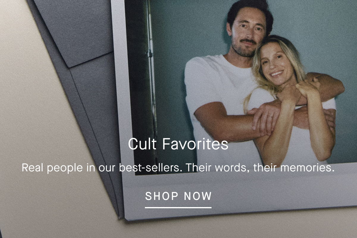 Image | Polaroid | Cult Favorites | Real People in our best-sellers. Their words, their memories. | Shop Now
