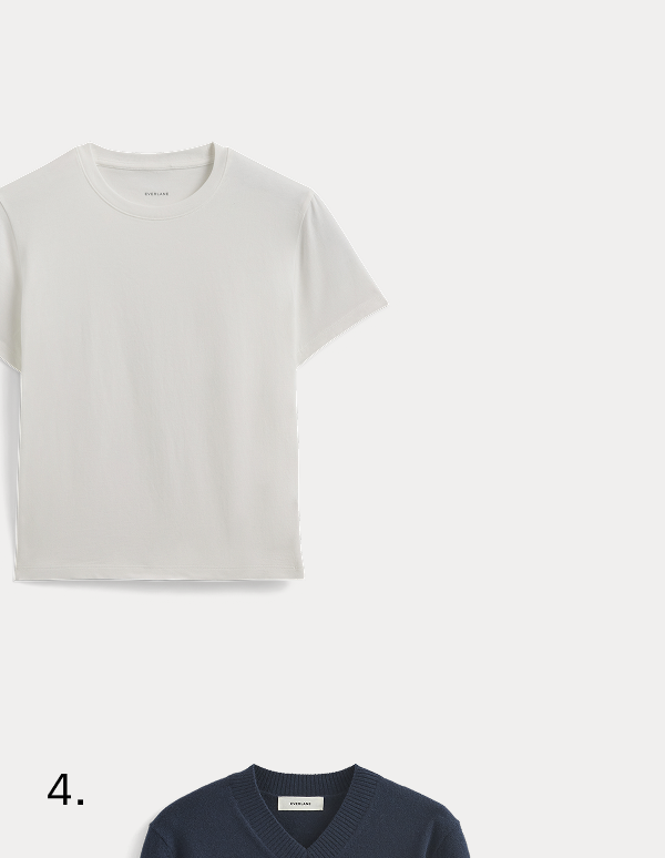 Image | 2. The Box-Cut Tee in Essential Cotton | White