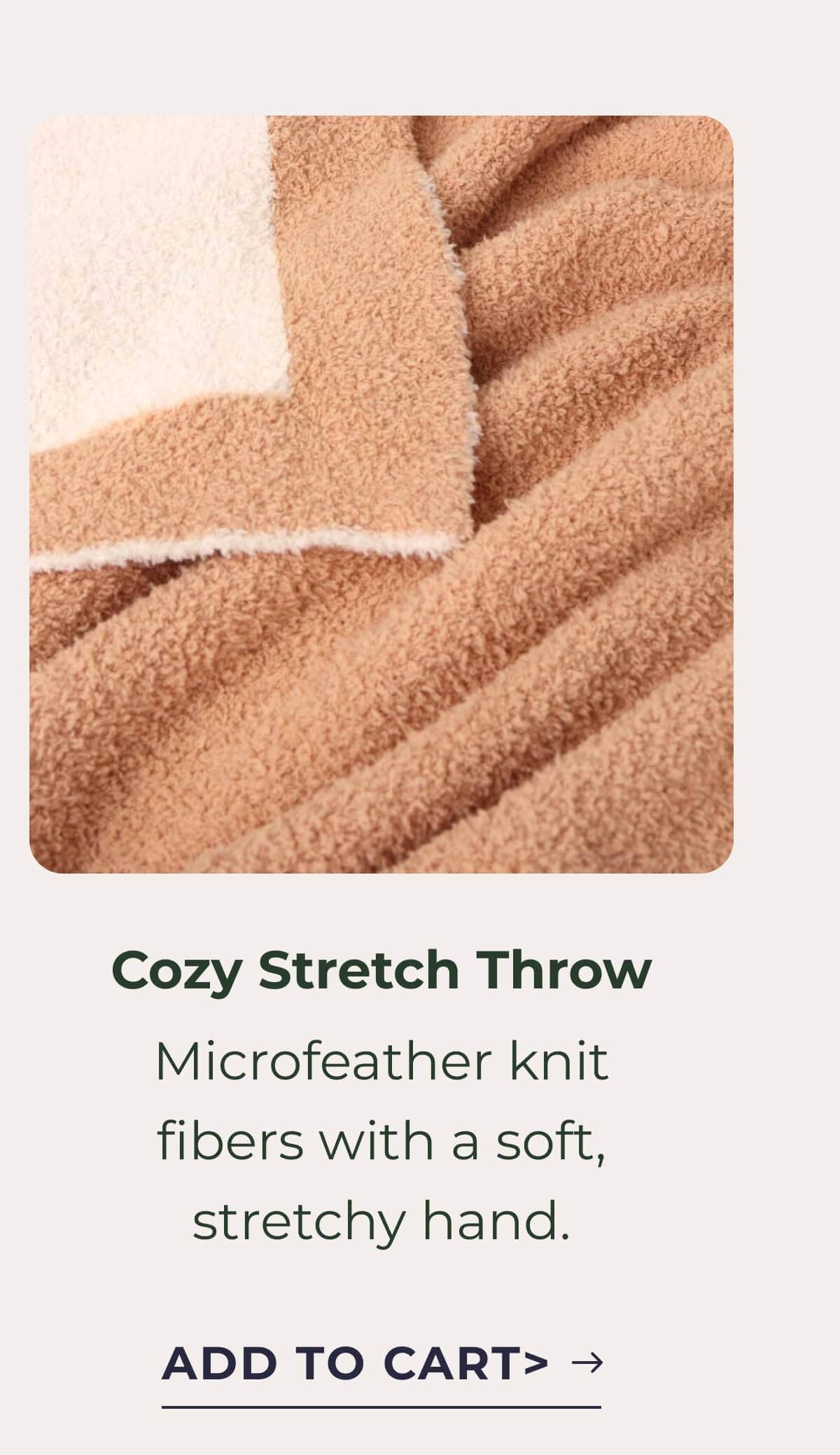 Cozy Stretch Throw