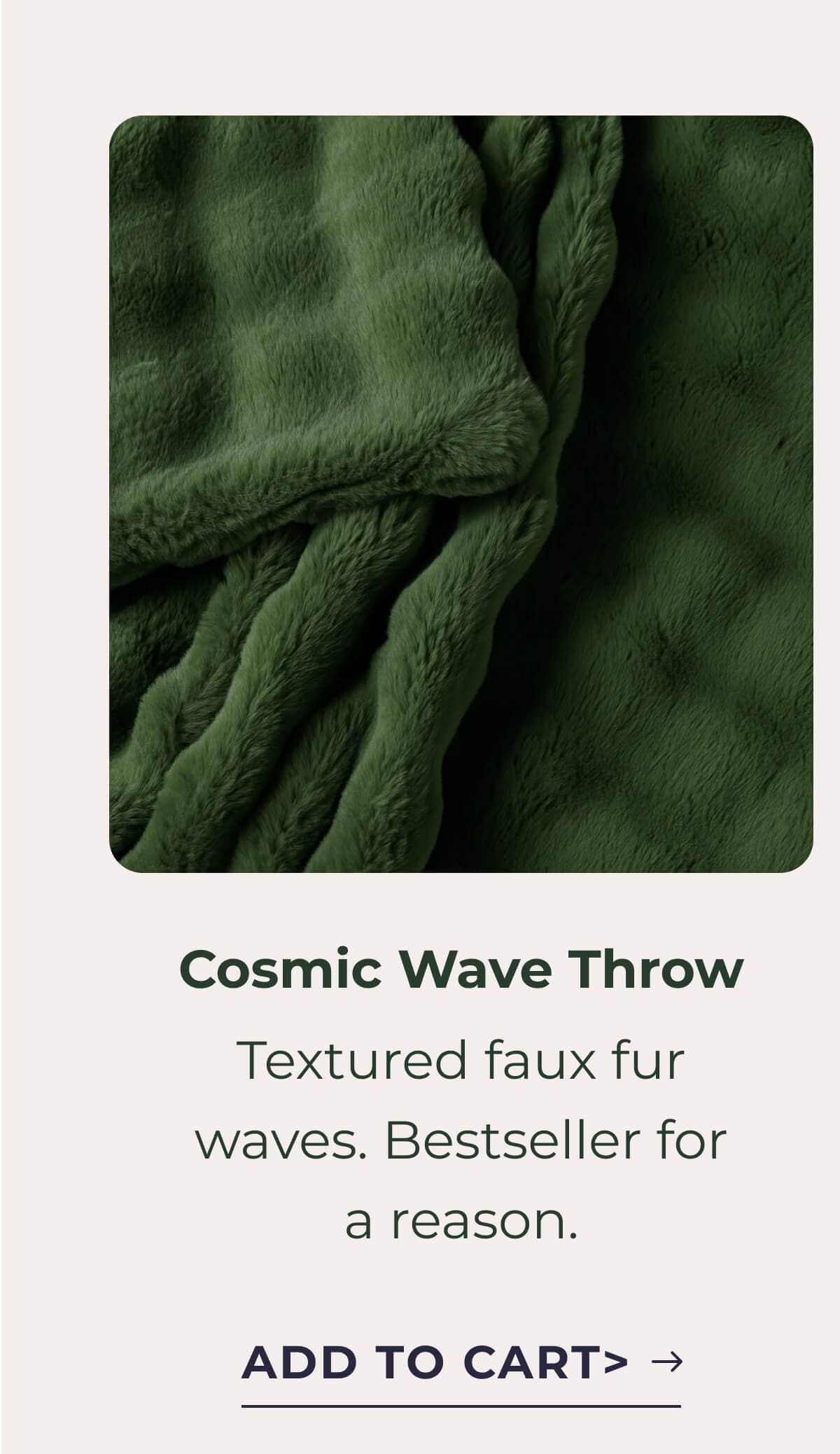 Cosmic Wave Throw