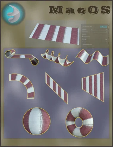 Disur: Distortion of Surfaces for MacOS