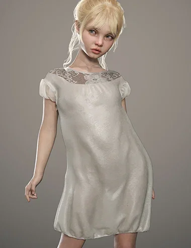 dForce Lenu Dress for Genesis 9