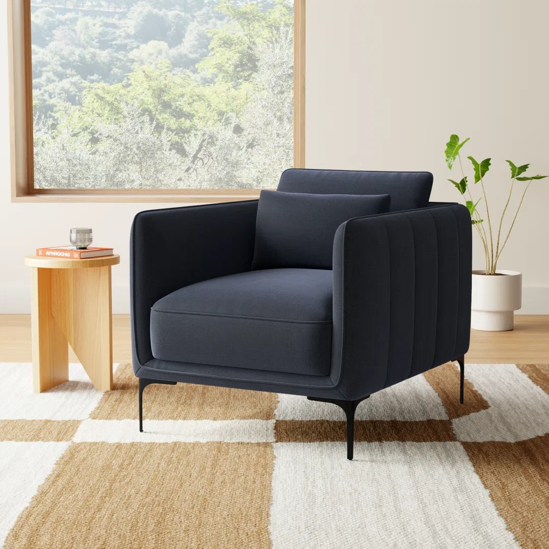 Rae Linen Armchair