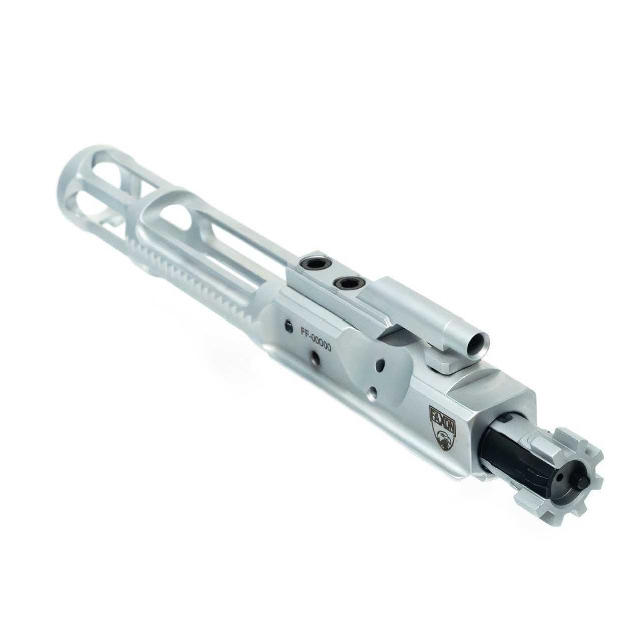 FAXON SUPERFINISHED 5.56 GUNNER LIGHTWEIGHT BOLT CARRIER GROUP - CHROME