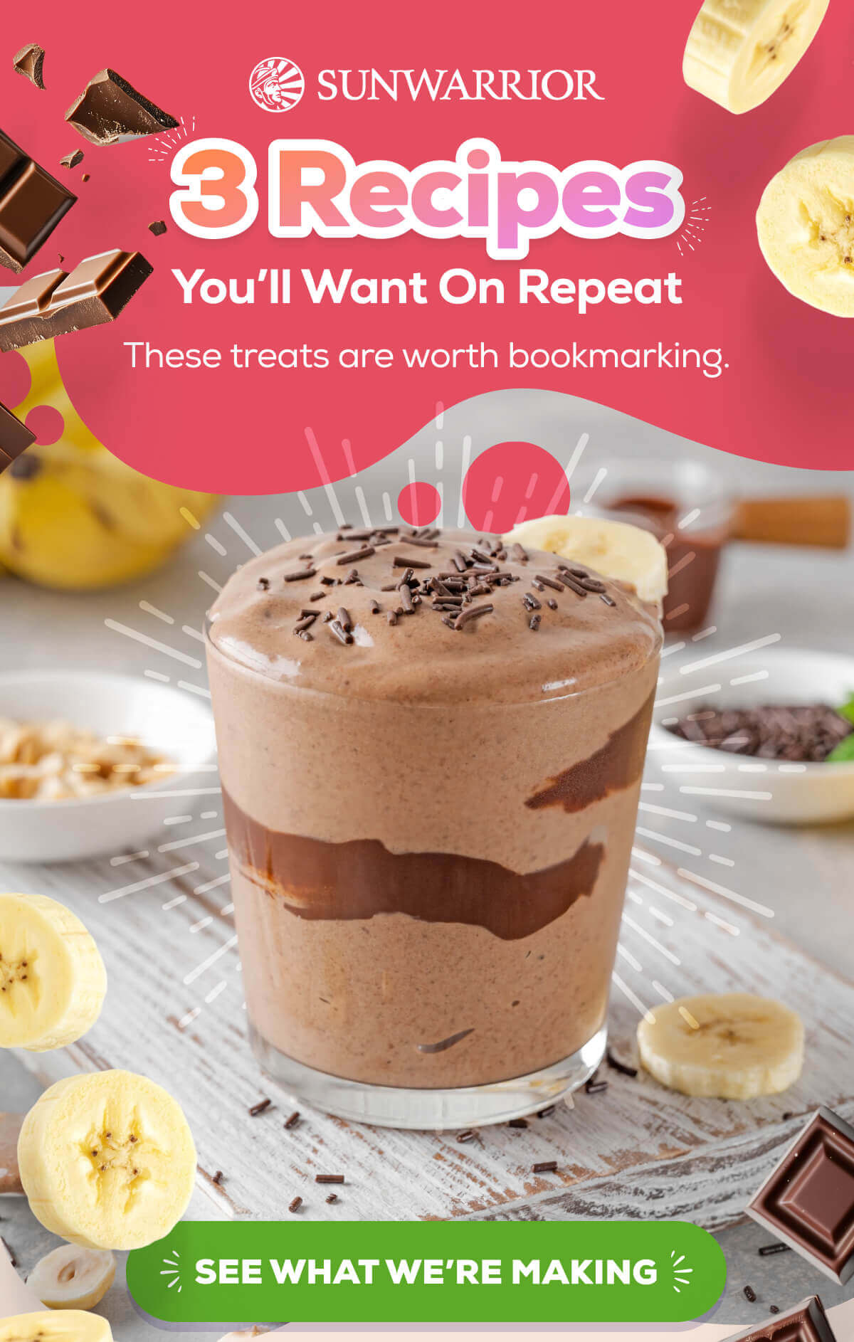 3 Recipes You’ll Want On Repeat These treats are worth bookmarking. SEE WHAT WE’RE MAKING