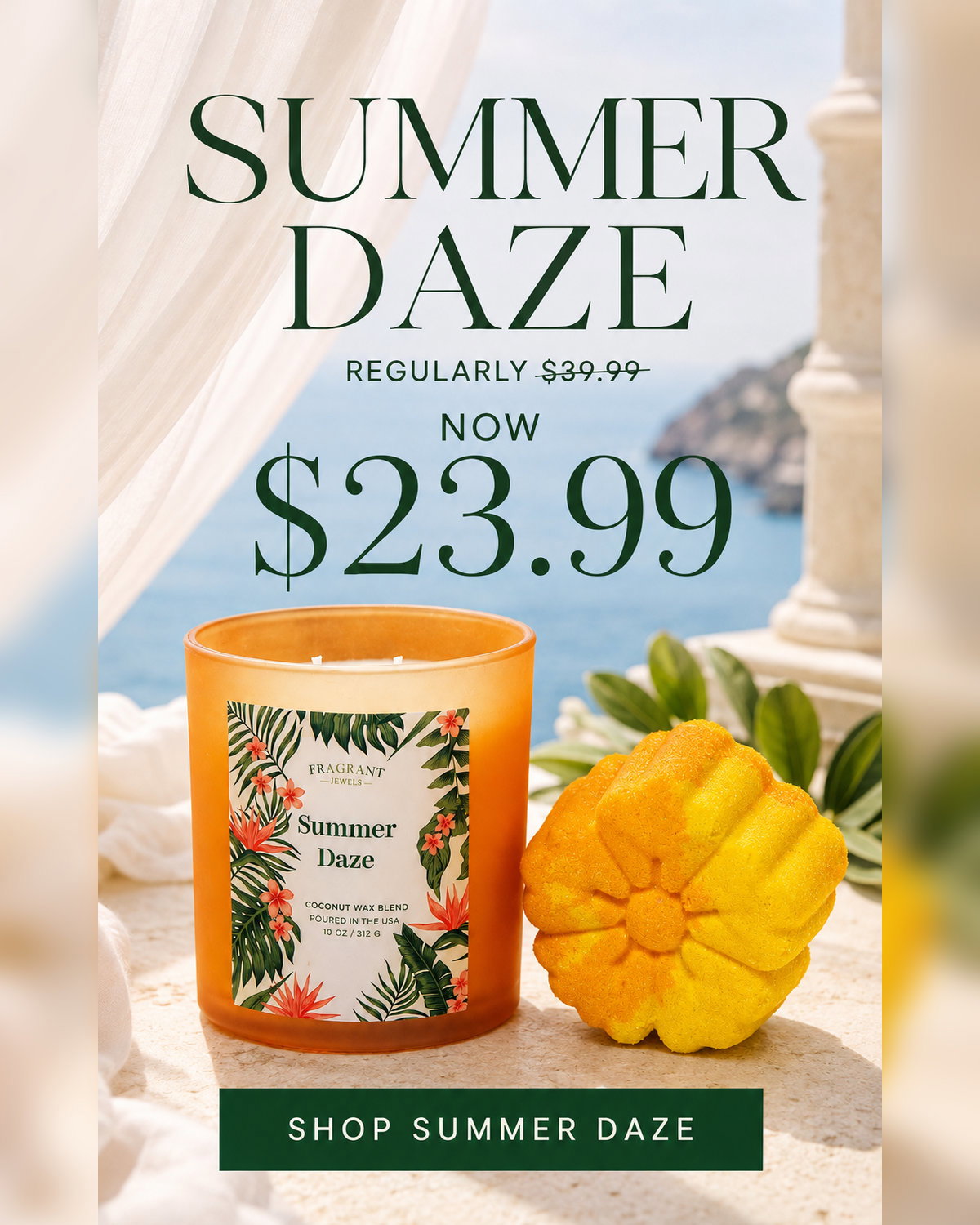 Summer Daze regularly $39.95 now $23.99 - Shop Now