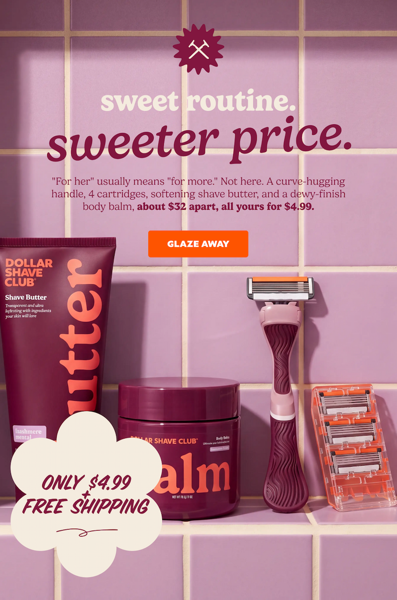 SOFT SKIN. SOFTER PRICE.