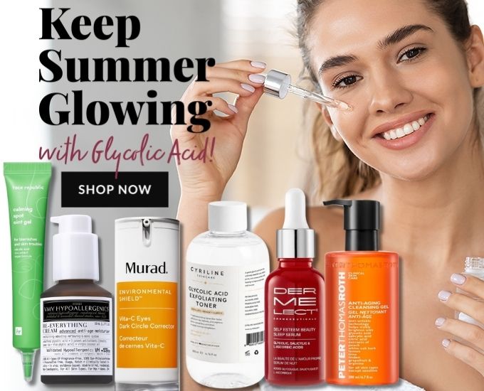 Keep Summer Glowing with Glycolic Acid!