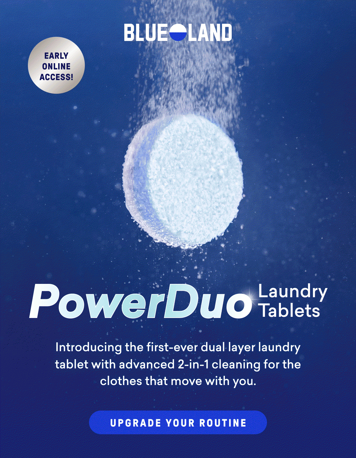 Try our new PowerDuo Laundry Tablets first on Blueland.com!