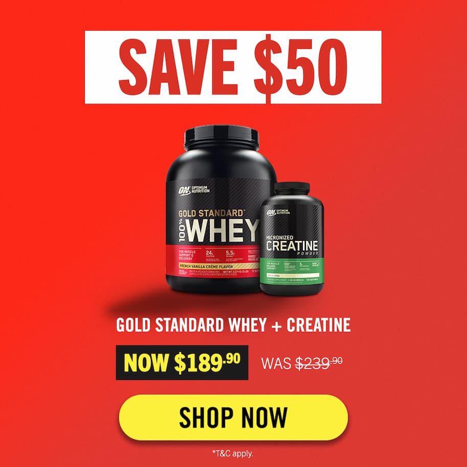SAVE $50 OPTIMUM NUTRITION BUNDLE + FREE SHIPPING