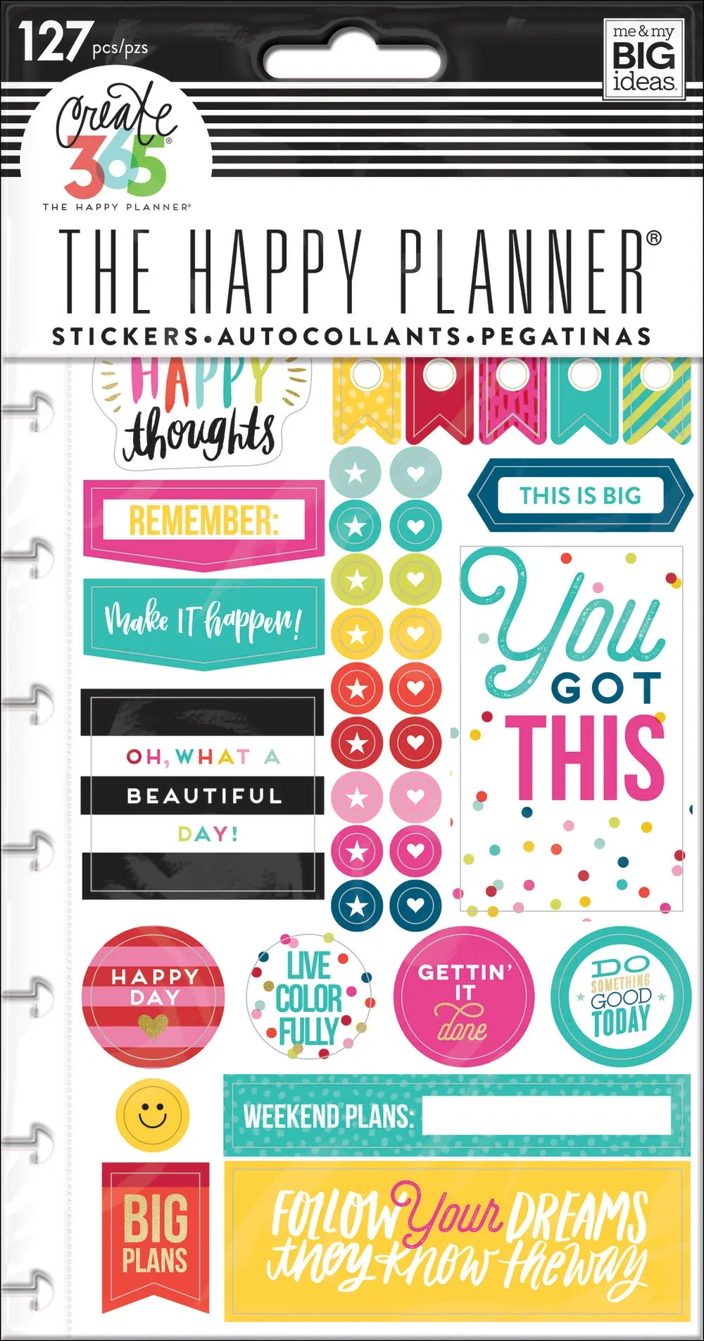 Image of Happy Brights - Snap-in Sticker Pad