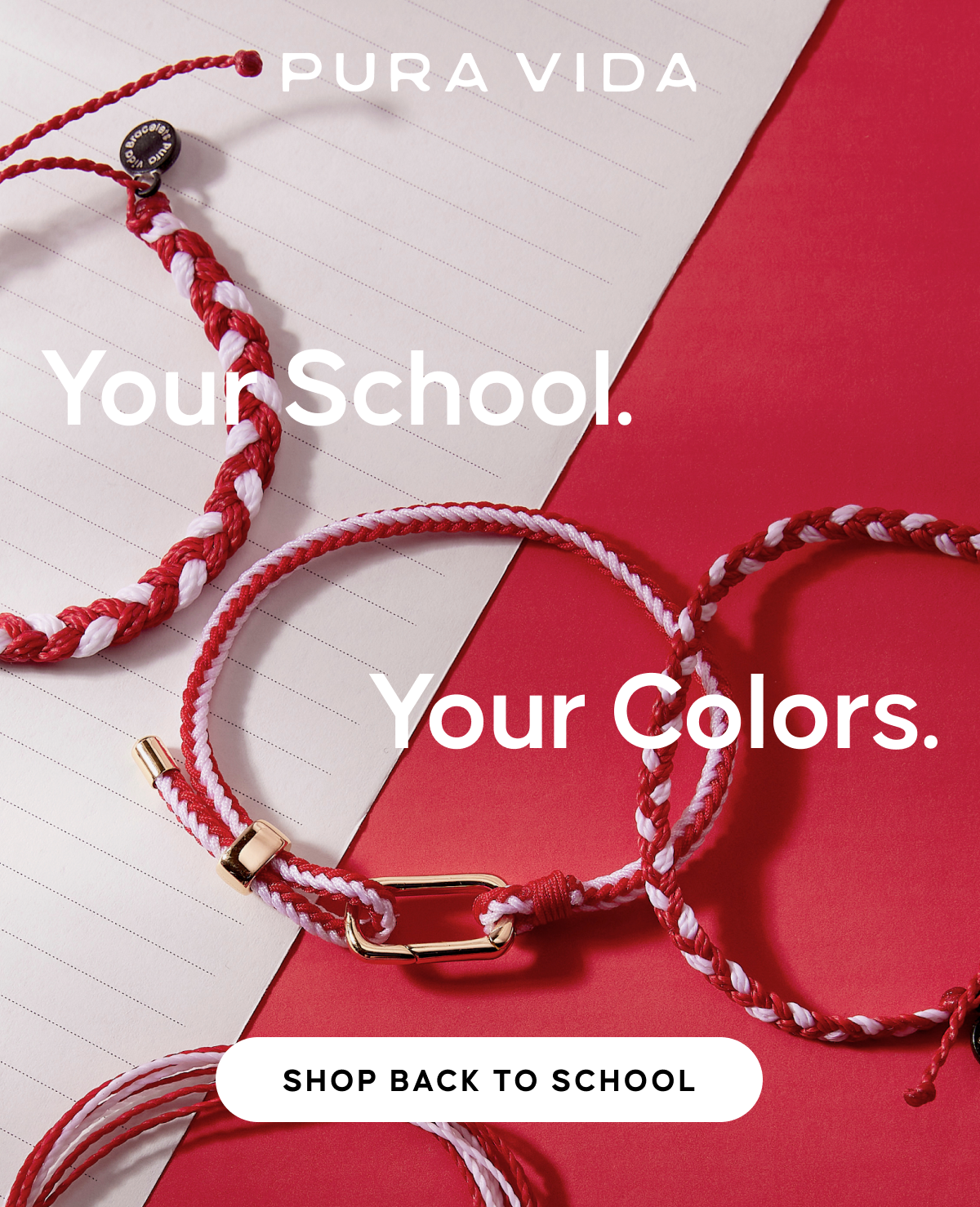Your School. Your colors. | SHOP BACK TO SCHOOL