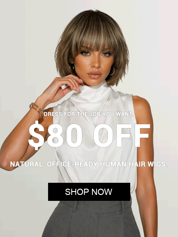 stylish human hair wig