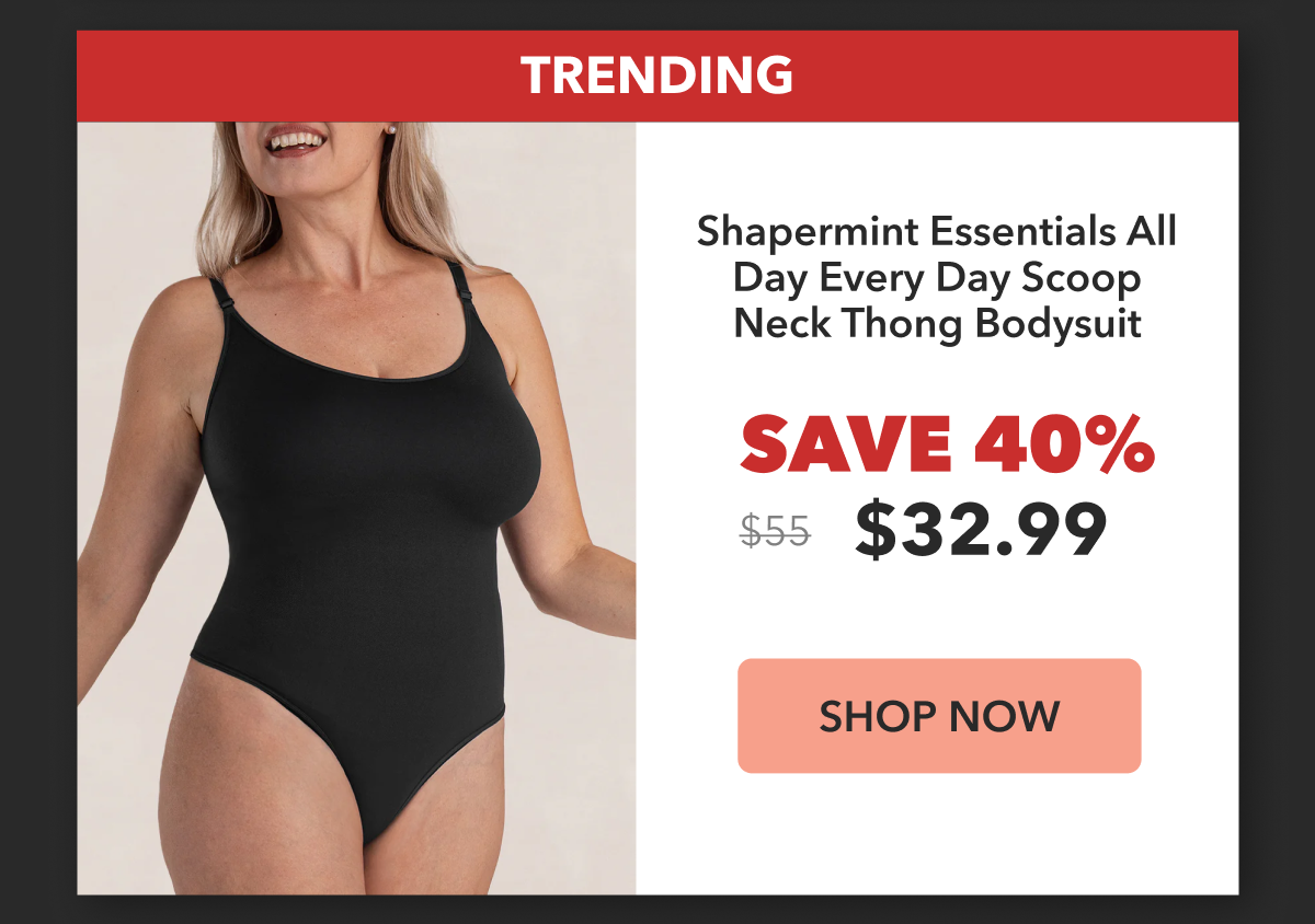 Shop Scoop Thong Neck Bodysuit