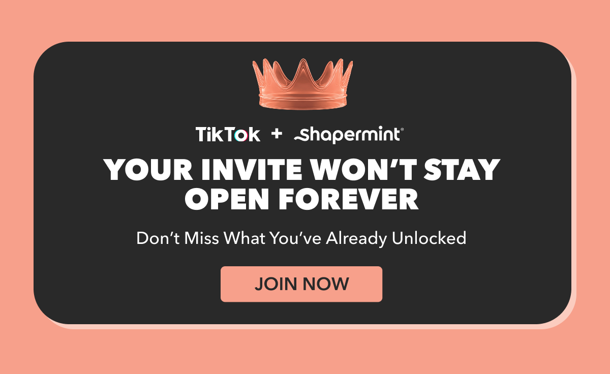 YOUR INVITE WON'T STAY OPEN FOREVER