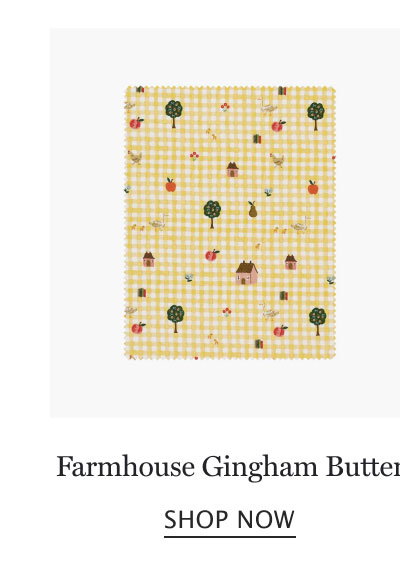 Farmhouse Gingham Butter