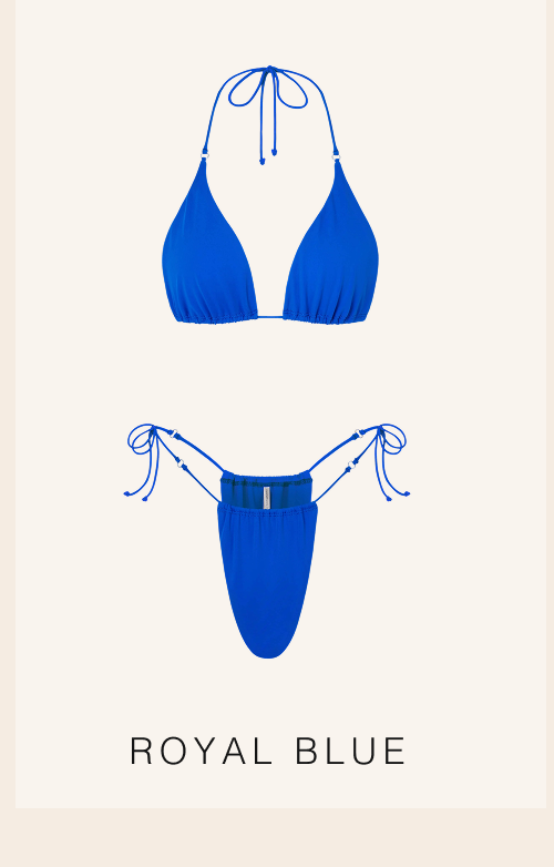 Royal Blue SHOP THONG