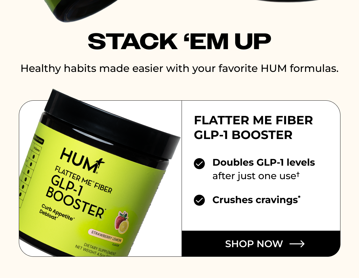 40% off your first subscription - Flatter Me Fiber GLP-1 Booster