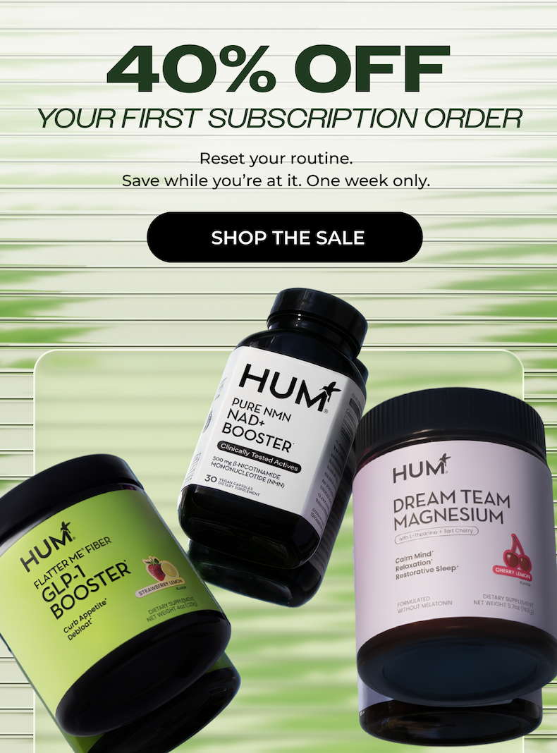 40% off your first subscription