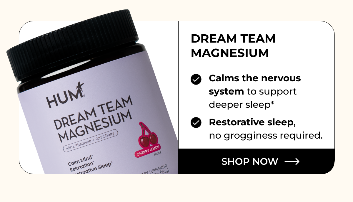 40% off your first subscription - Dream Team Magnesium