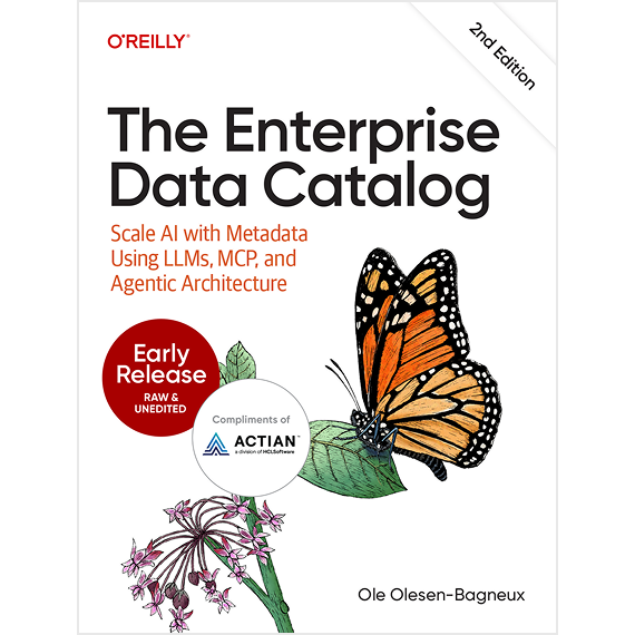 Book cover: The Enterprise Data Catalog - 2nd edition