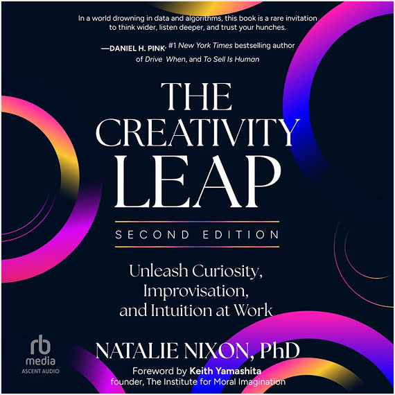 Audiobook cover: The Creativity Leap