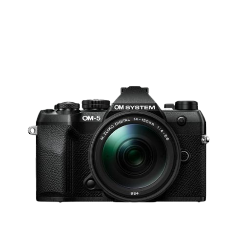  SYSTEM OM-5 II Black with 14-150mm f/4.0-5.6 II Lens
