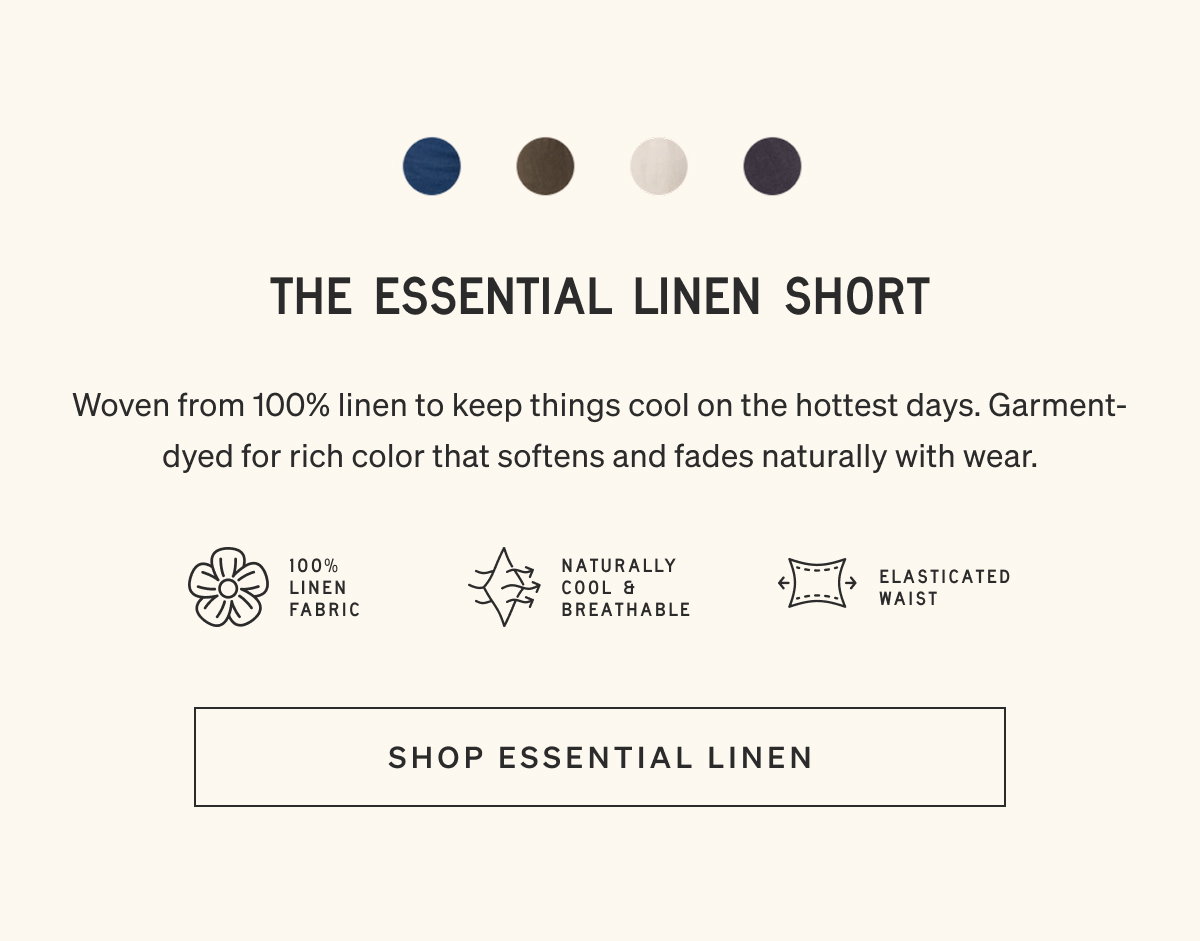Tne Essential Linen Short