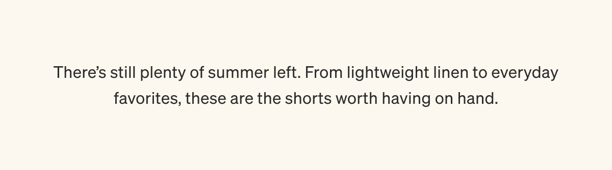 The Shorts Shop | Shop Now