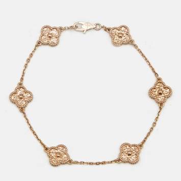 Sweet Alhambra Hammered 18k Ro