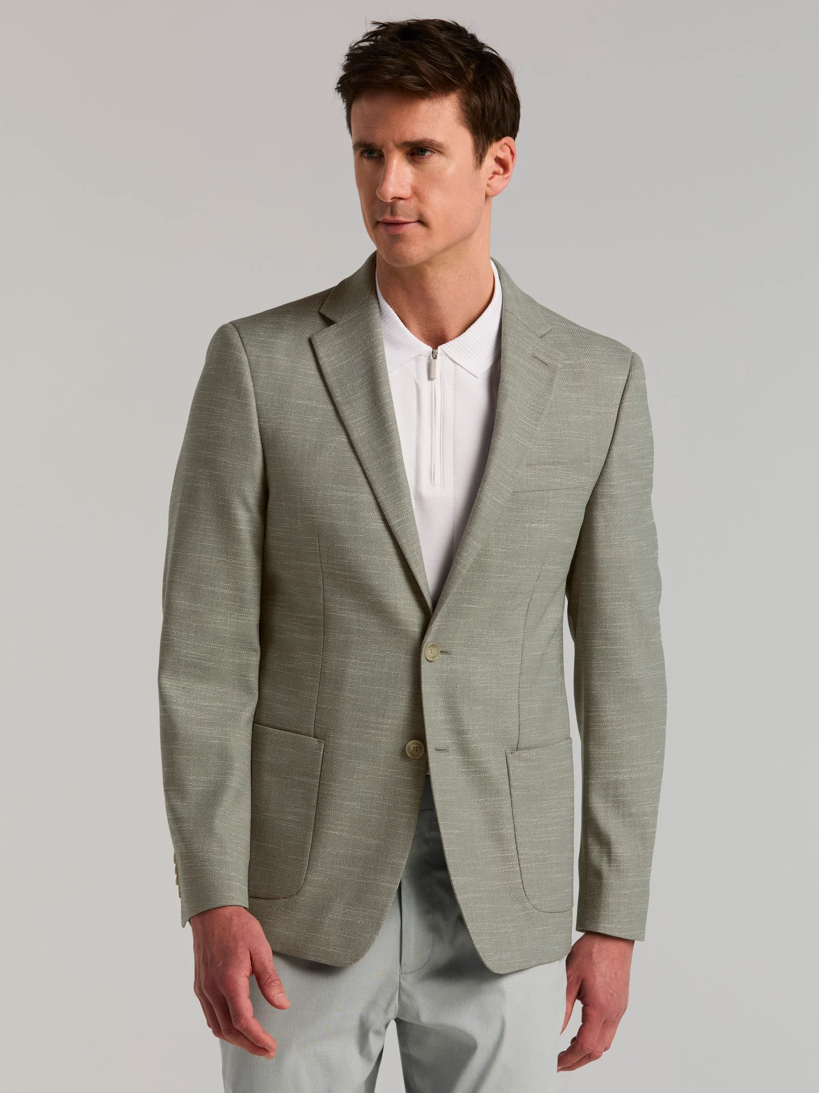 Slim Fit Textured Sport Coat Slim Fit Textured Sport Coat