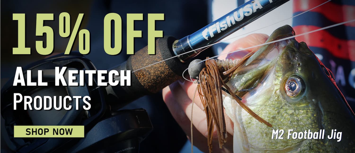 15% Off All Keitech Products M2 Football Jig Shop Now