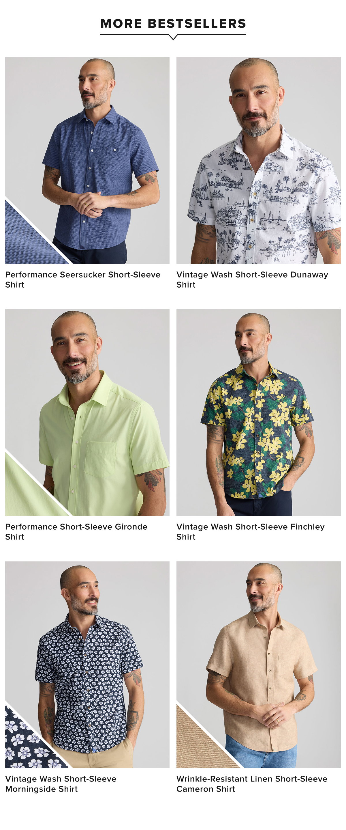 Bestselling Summer Shirts, Linen, Wrinkle Free, Vintage Wash and more!