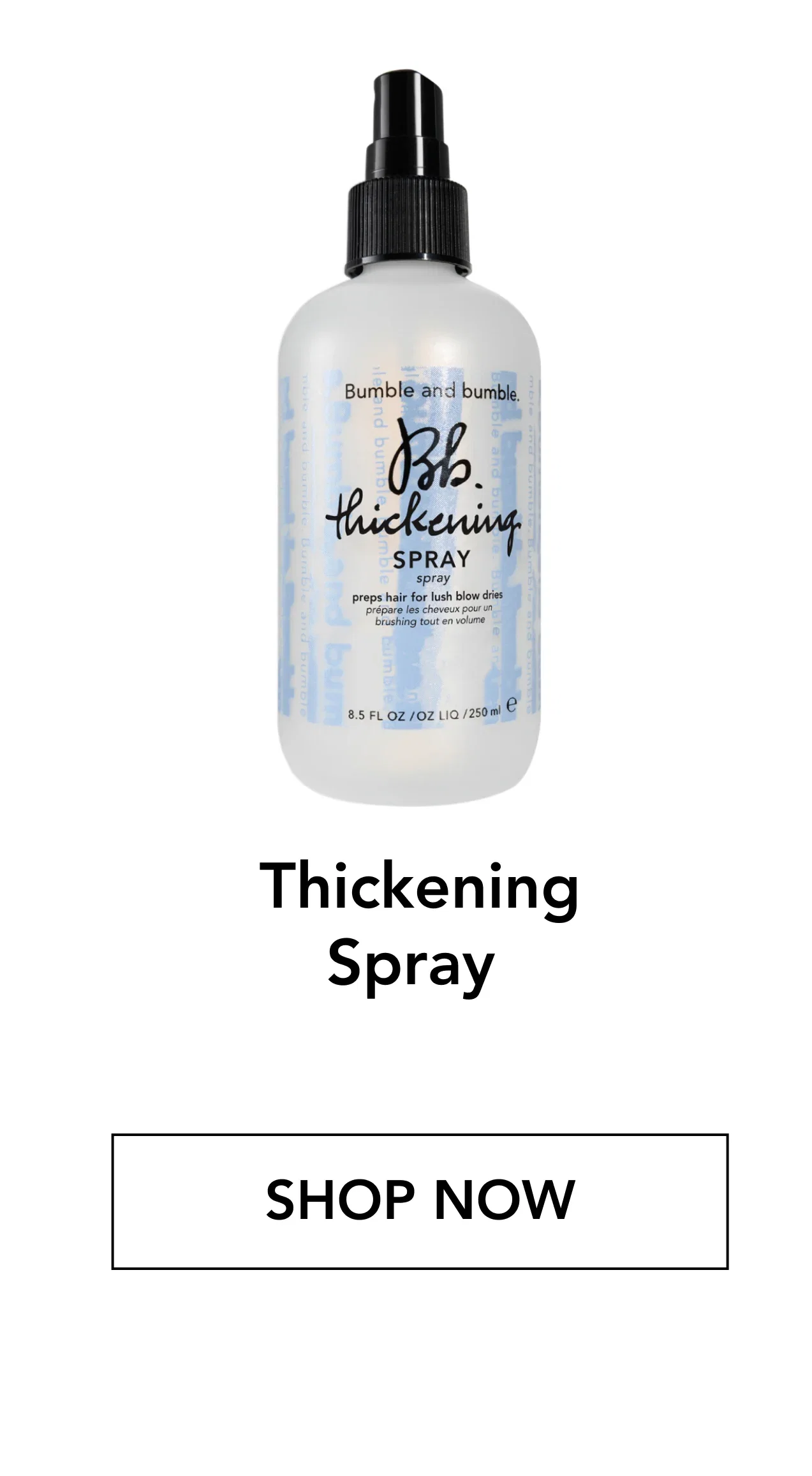 Thickening Spray | SHOP NOW