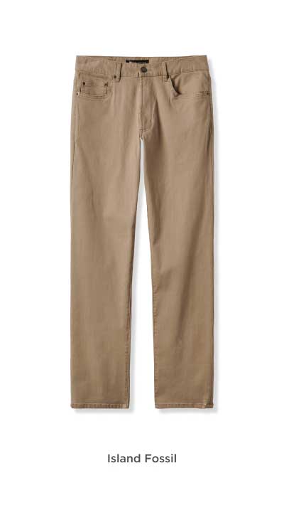Legacy Featherweight Denim - Island Fossil