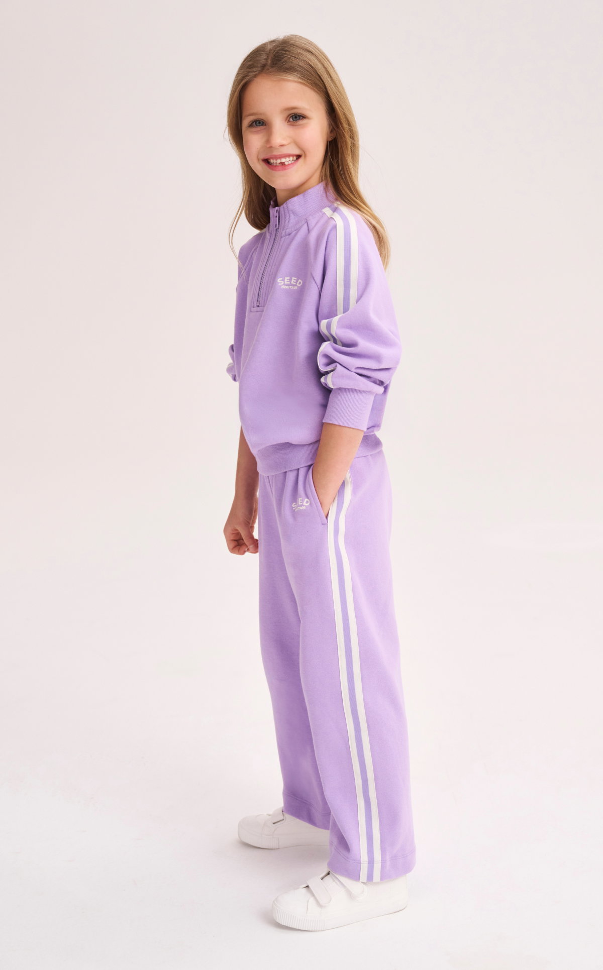 New Girl Core Arrivals. Designed to brighten her daily rotation, discover our latest logo favourites in pink and purple. Shop Now.