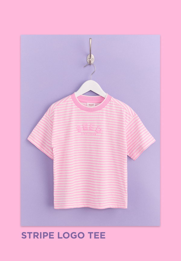 Core Stripe Logo Tee