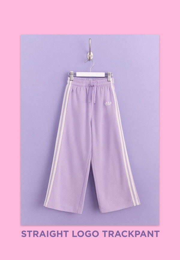 Straight Logo Trackpant