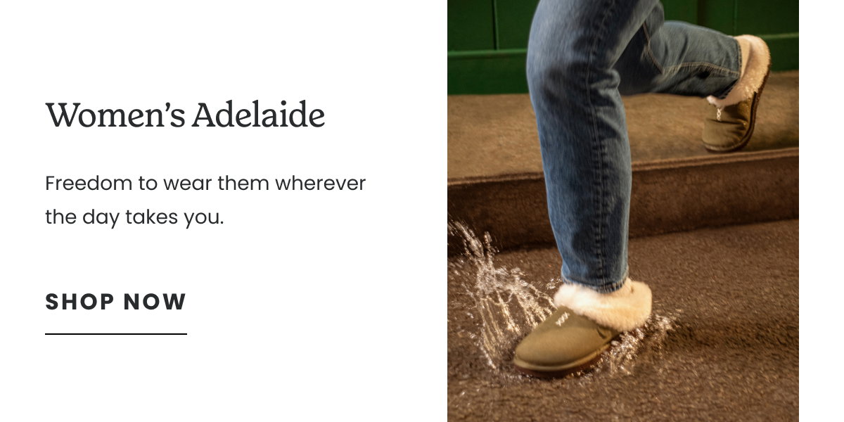 WOMEN'S ADELAIDE. SHOP NOW