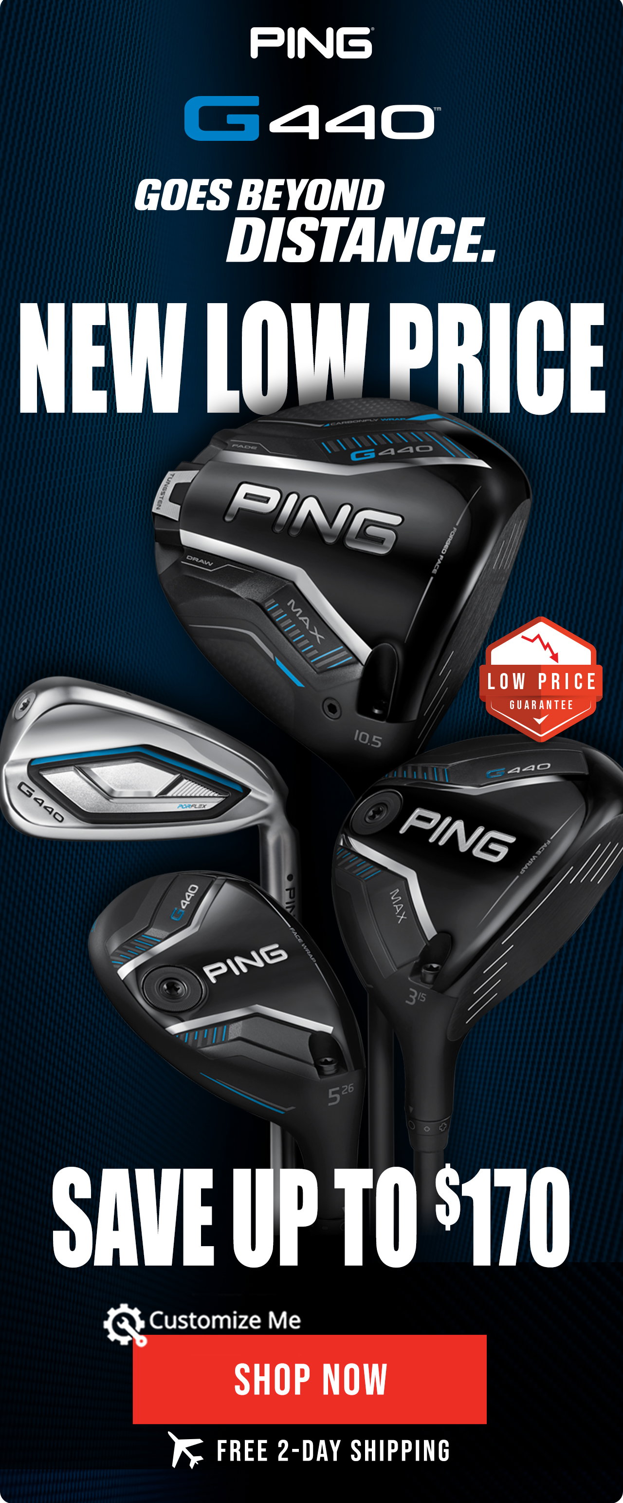 NEW LOW PRICE | PING G440 Family