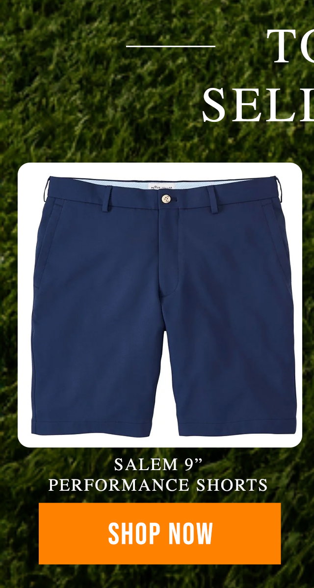 Peter Millar Salem 9 Inch Performance Golf Shorts