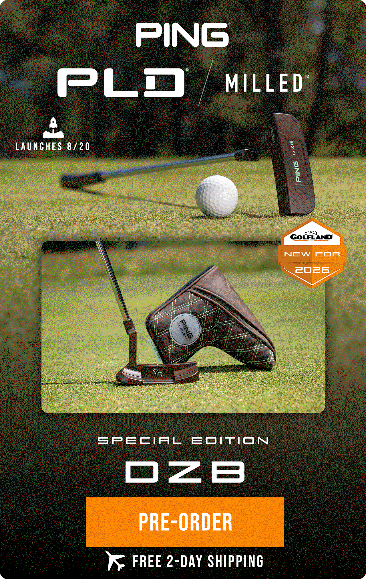 NEW | PING PLD Special Edition DZB Putter