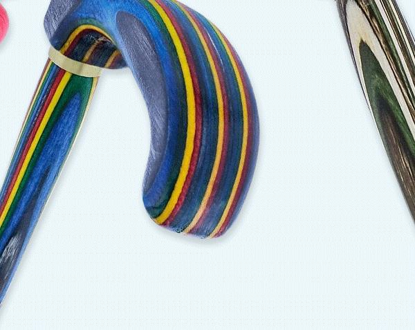 Bold color and sculpted wood
