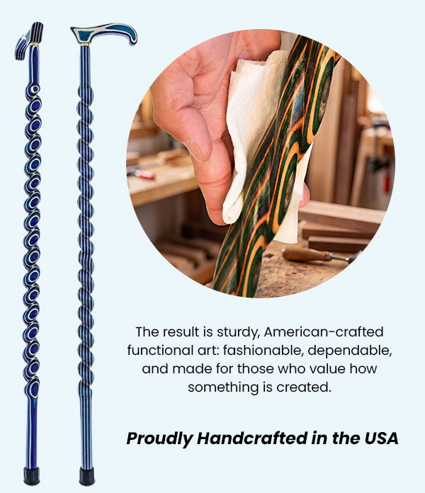 Proudly handcrafted in the USA