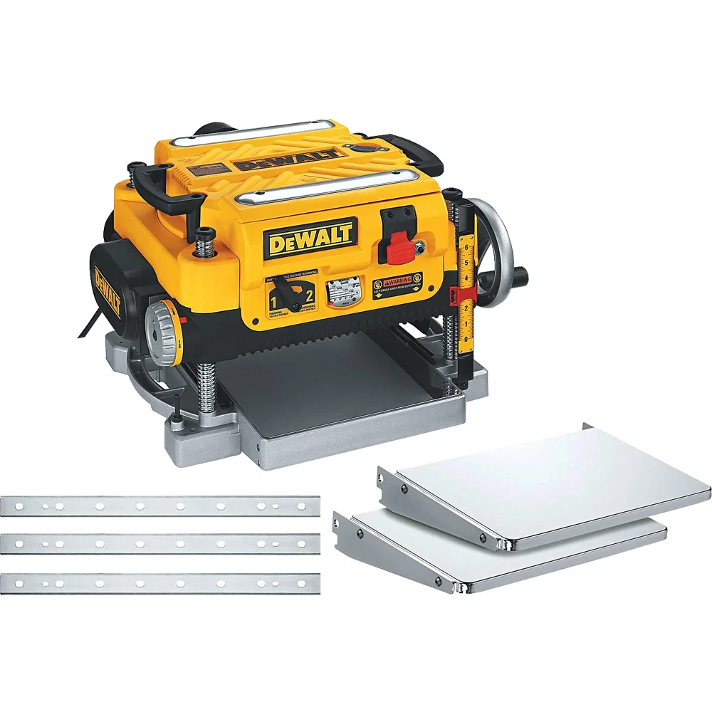 DeWalt DW735x 13'' 2-Speed Planer includes Knives & Infeed/Outfeed Table