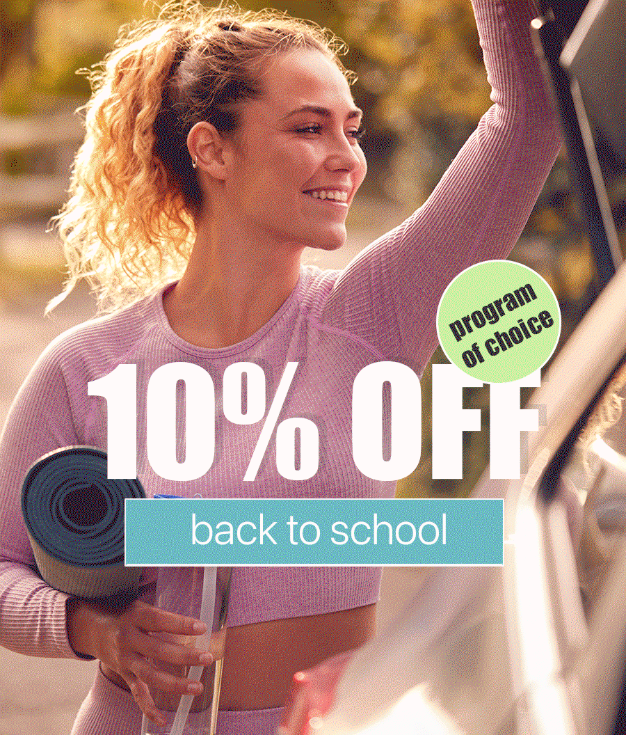 Back To School 10% OFF