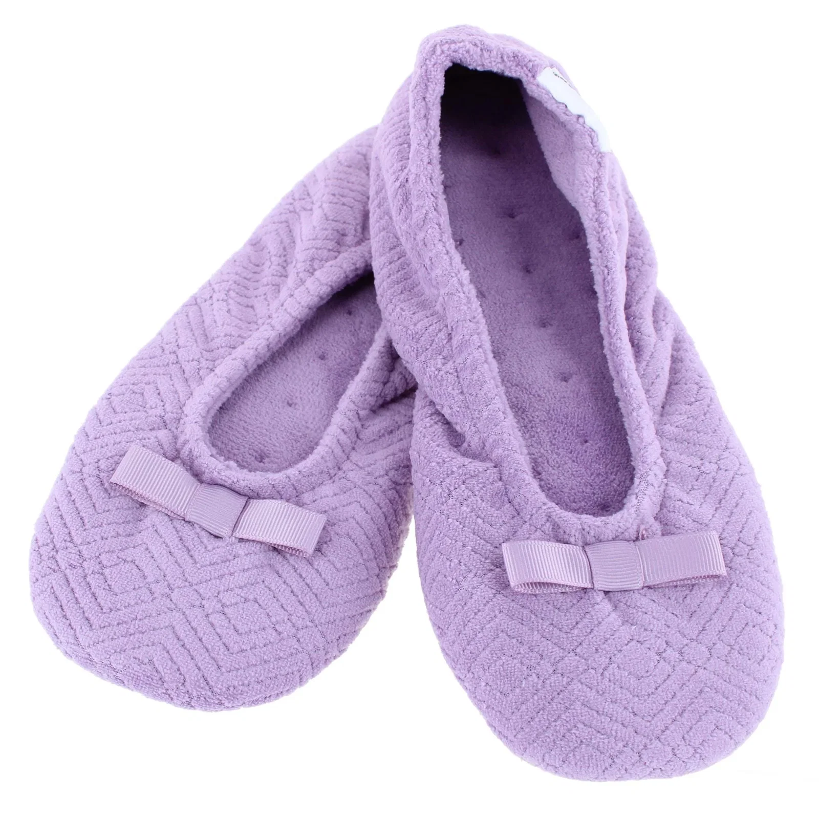 Image of Isotoner Women's Sculpted Microterry Ballerina Slippers