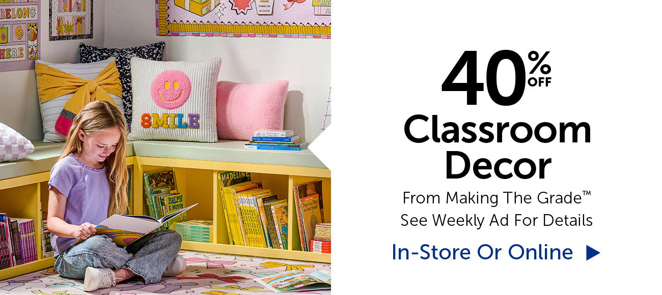 40% Off Classroom Decor - From Making The Grade™